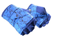 ★ Hand Wraps | Cobalt Skulls (Minimal Wear)