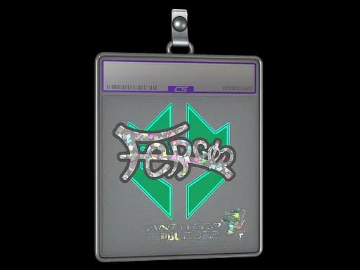 Sticker Slab | fer (Glitter) | Antwerp 2022