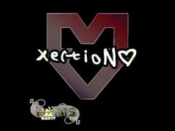 Sticker | xertioN (Glitter) | Paris 2023