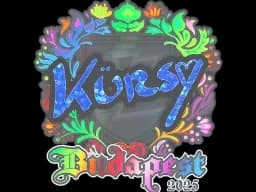 Sticker | Kursy (Holo) | Budapest 2025