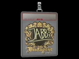 Sticker Slab | jabbi (Gold) | Budapest 2025