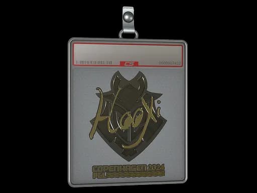 Sticker Slab | HooXi (Gold) | Copenhagen 2024