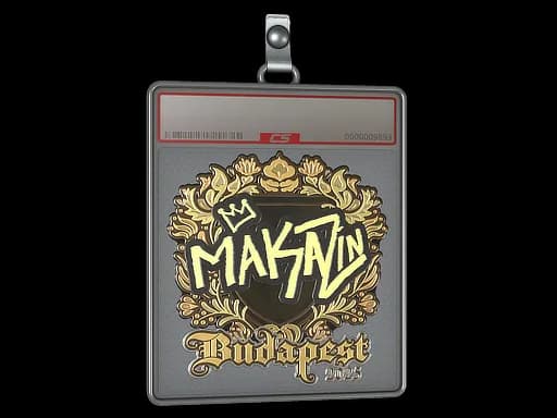 Sticker Slab | Maka (Gold) | Budapest 2025