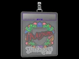 Sticker Slab | Heavygod (Embroidered) | Budapest 2025