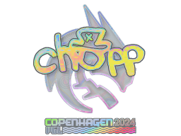 Sticker | chopper (Holo) | Copenhagen 2024