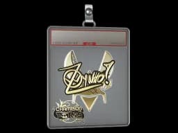 Sticker Slab | ZywOo (Gold, Champion) | Paris 2023