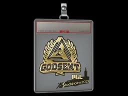 Sticker Slab | GODSENT (Gold) | Stockholm 2021