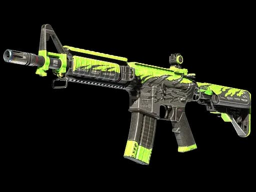StatTrak™ M4A4 | Full Throttle (Field-Tested)