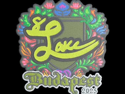 Sticker | Lake (Embroidered) | Budapest 2025