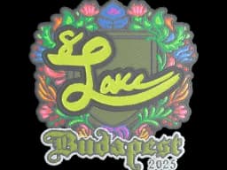 Sticker | Lake (Embroidered) | Budapest 2025