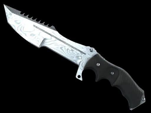 ★ StatTrak™ Huntsman Knife | Damascus Steel (Factory New)