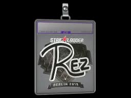 Sticker Slab | REZ (Foil) | Berlin 2019