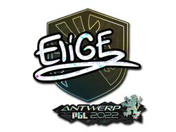 Sticker | EliGE (Glitter) | Antwerp 2022