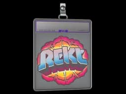 Sticker Slab | Rekt (Holo)