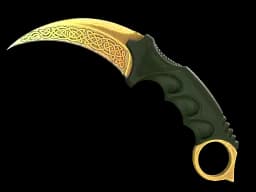★ StatTrak™ Karambit | Lore (Minimal Wear)