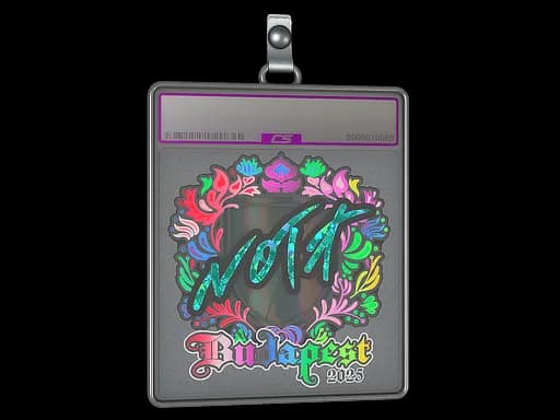 Sticker Slab | nota (Holo) | Budapest 2025