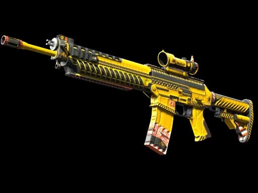 Souvenir SG 553 | Hazard Pay (Factory New)