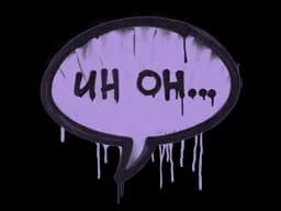 Sealed Graffiti | Uh Oh (Violent Violet)