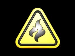 Sticker | Flammable (Foil)