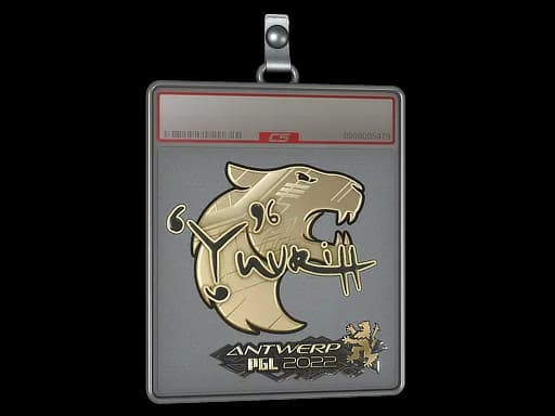 Sticker Slab | yuurih (Gold) | Antwerp 2022