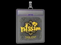 Sticker Slab | n1ssim (Foil) | Austin 2025