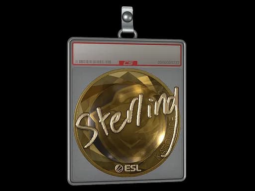 Sticker Slab | sterling (Gold) | Katowice 2019
