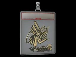 Sticker Slab | gxx- (Gold) | Antwerp 2022