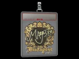 Sticker Slab | MAJ3R (Gold) | Budapest 2025