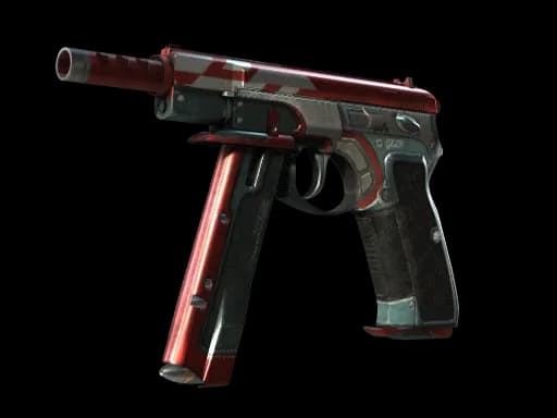 CZ75-Auto | Red Astor (Well-Worn)