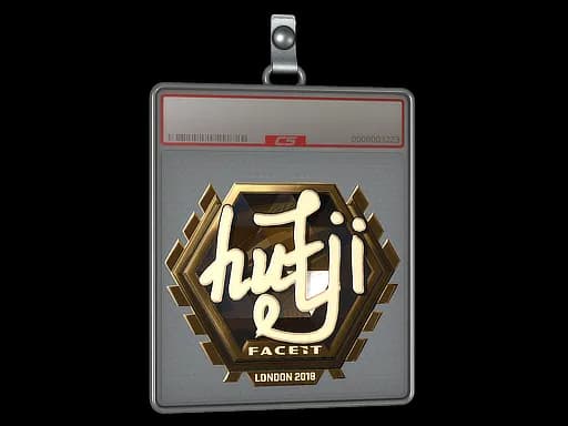 Sticker Slab | hutji (Gold) | London 2018