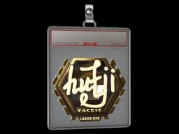 Sticker Slab | hutji (Gold) | London 2018