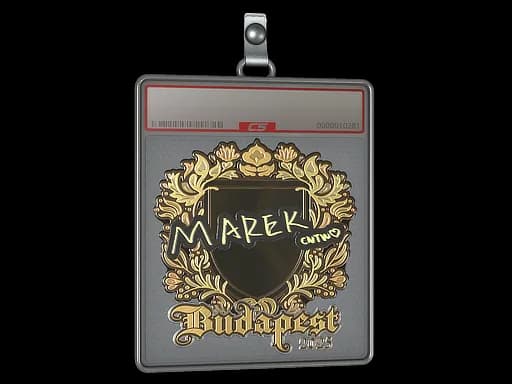 Sticker Slab | Marek (Gold) | Budapest 2025