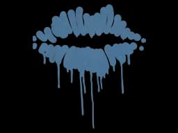 Sealed Graffiti | Kiss (Monarch Blue)