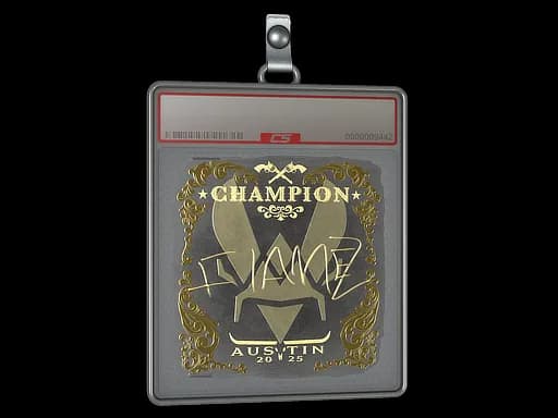 Sticker Slab | FlameZ (Gold, Champion) | Austin 2025