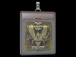 Sticker Slab | FlameZ (Gold, Champion) | Austin 2025