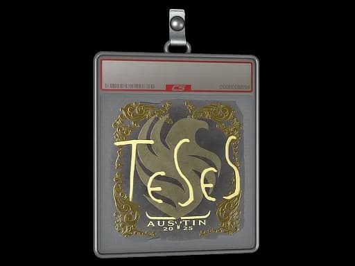 Sticker Slab | TeSeS (Gold) | Austin 2025