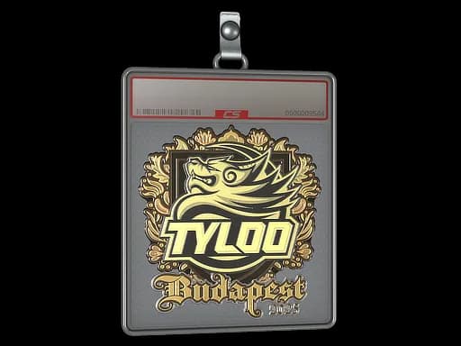 Sticker Slab | TYLOO (Gold) | Budapest 2025