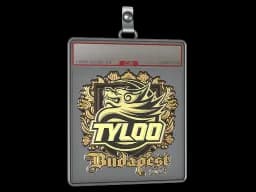 Sticker Slab | TYLOO (Gold) | Budapest 2025