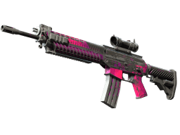 SG 553 | Pulse (Battle-Scarred)