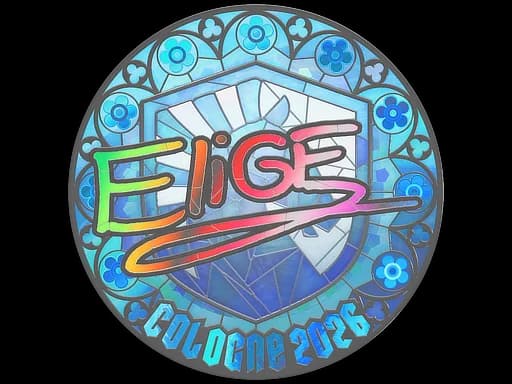 Sticker | EliGE (Holo) | Cologne 2026