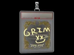 Sticker Slab | Grim (Gold) | Austin 2025