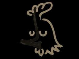 Sealed Graffiti | Recoil AK-47 (Dust Brown)