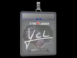 Sticker Slab | yel | Berlin 2019