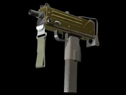 Souvenir MAC-10 | Gold Brick (Battle-Scarred)