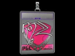 Sticker Slab | ropz (Foil) | Krakow 2017