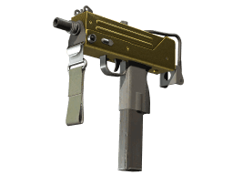MAC-10 | Gold Brick (Minimal Wear)