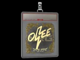 Sticker Slab | oSee (Gold) | Austin 2025