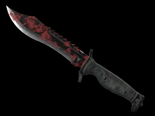 ★ Bowie Knife | Crimson Web (Battle-Scarred)