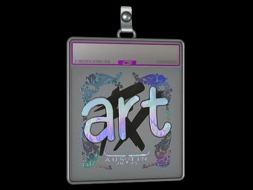 Sticker Slab | arT (Holo) | Austin 2025