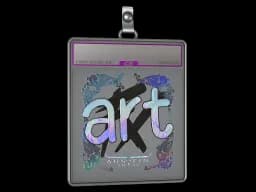 Sticker Slab | arT (Holo) | Austin 2025